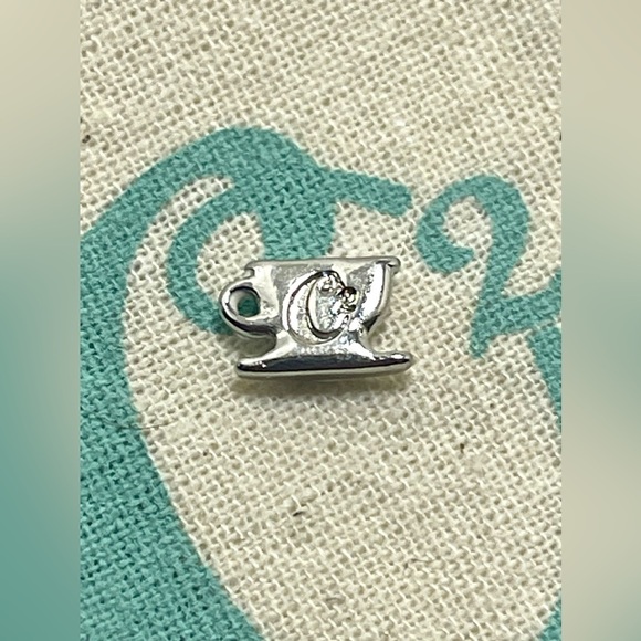 Origami Owl Living Lockets HTF Retired Original Coffee Mug Floating Charm - Picture 2 of 2